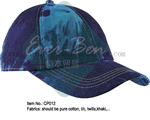 012 blue Denim baseball cap producer